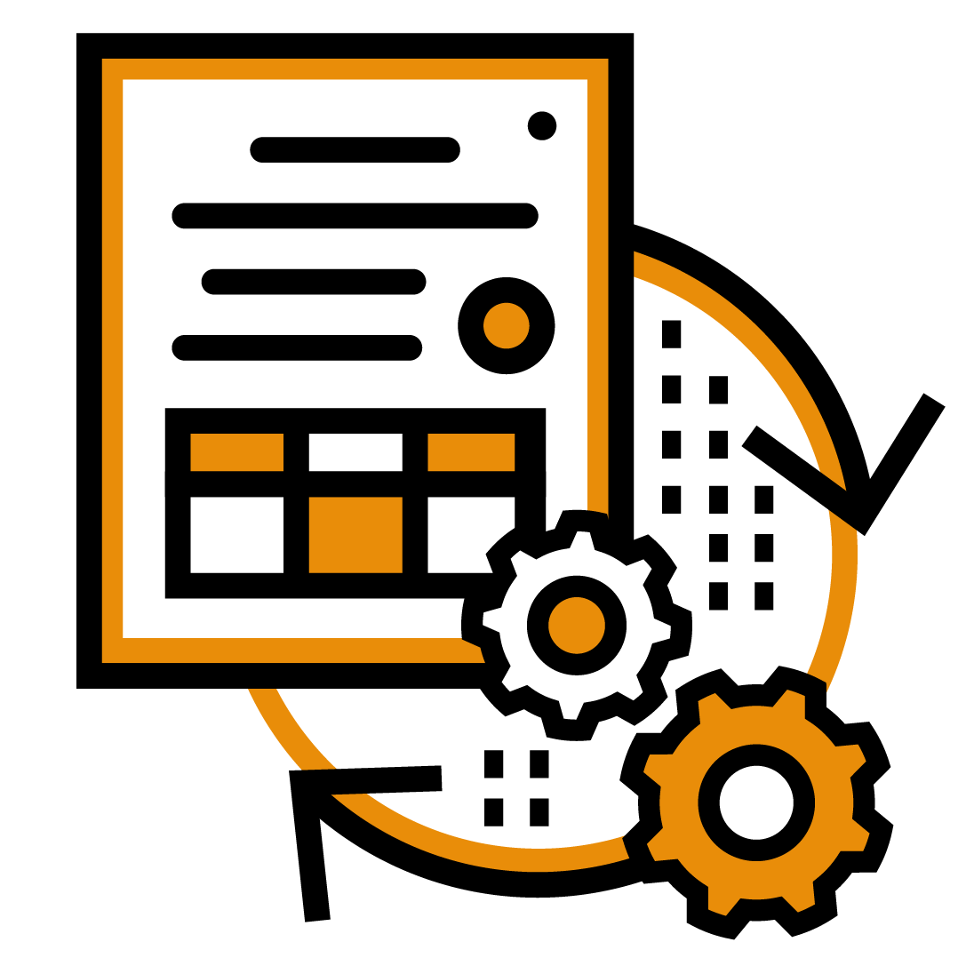 Machine learning based on data