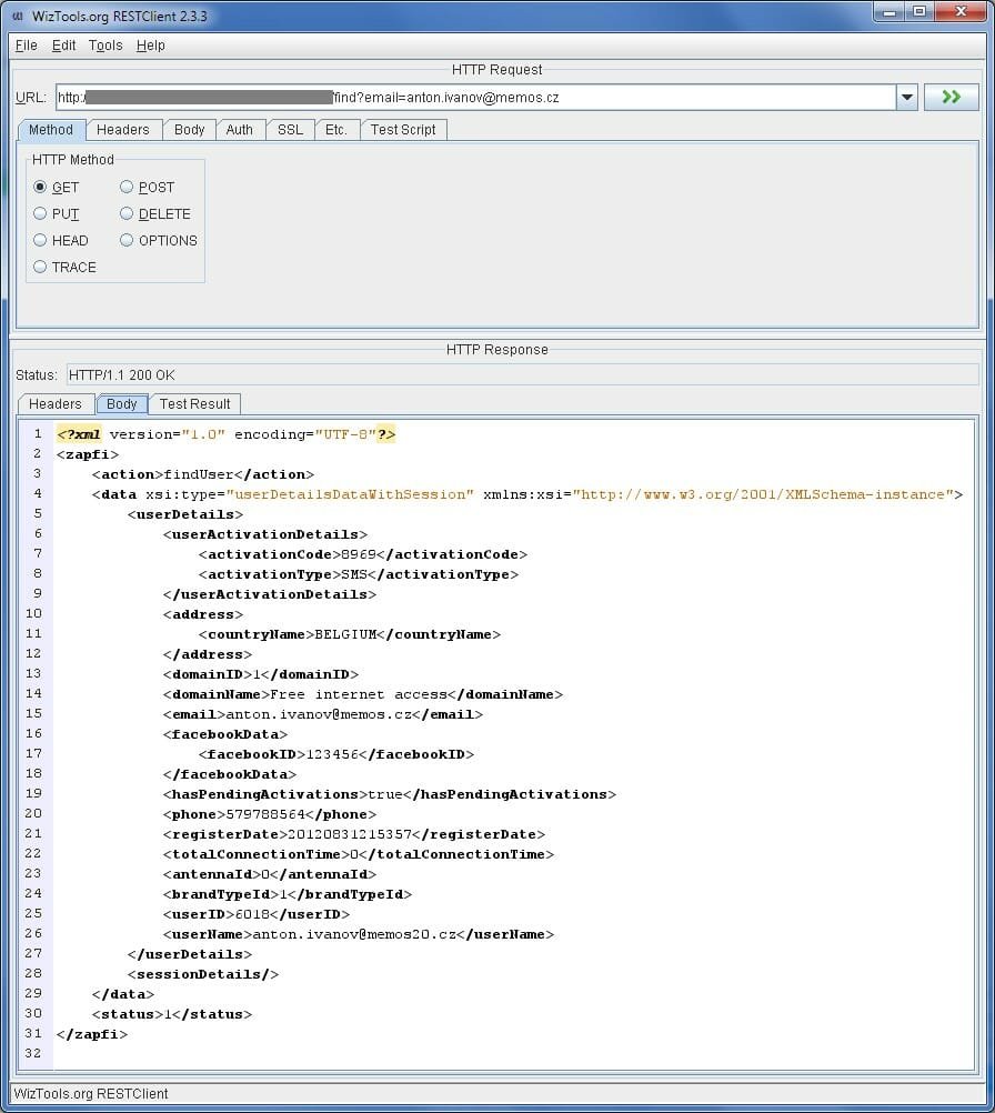 api call Example of an API call.
